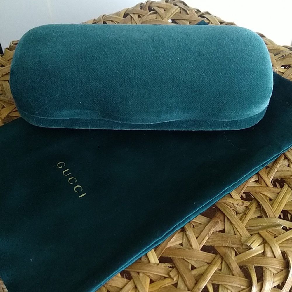 SOLD | Lux Velvet Gucci Glasses Case